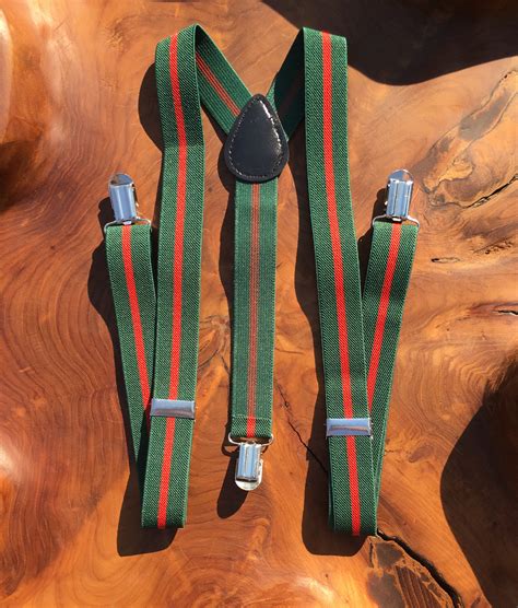 gucci suspenders fake|designer suspenders fashion for men.